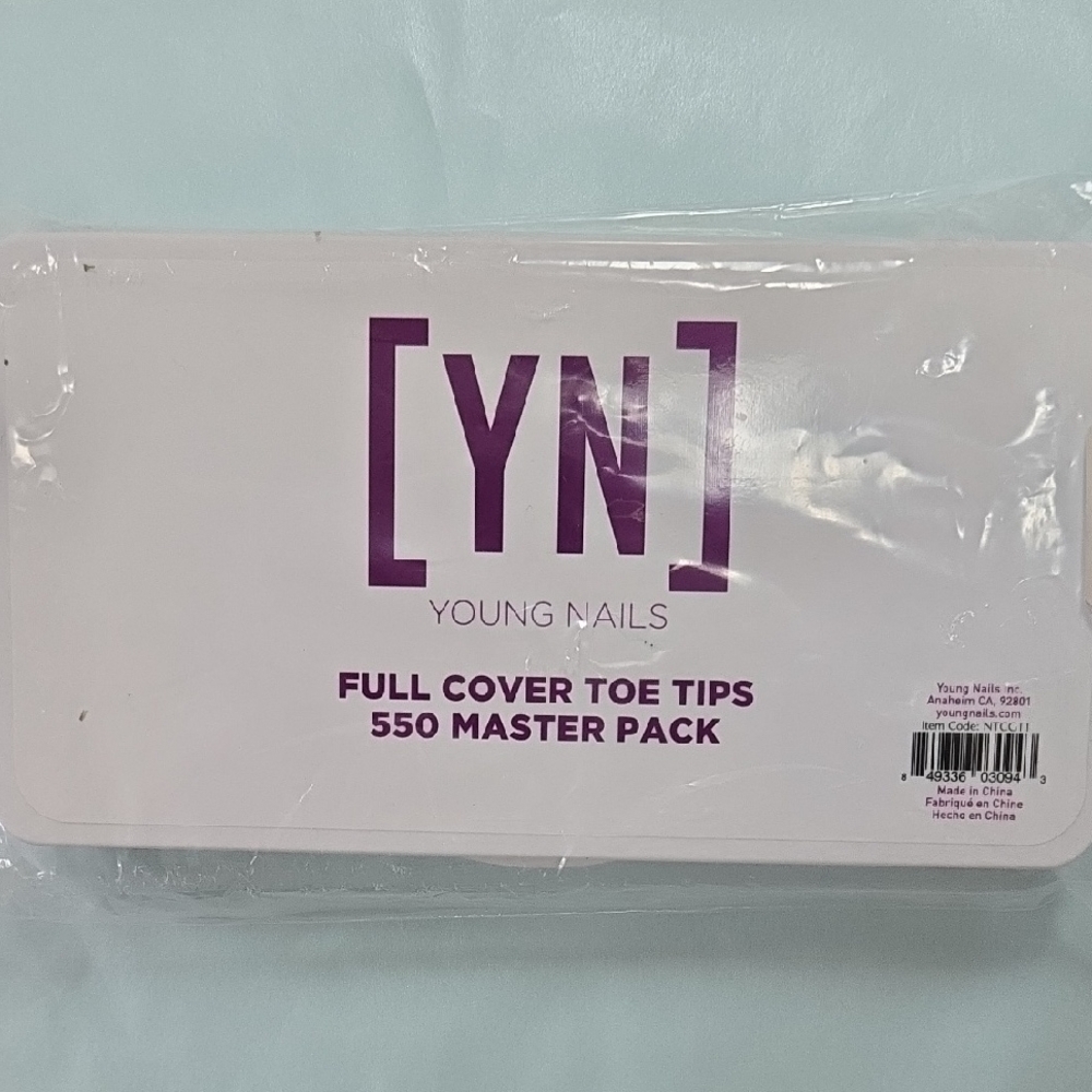 Young Nails Full Cover Toe Tips 550